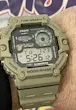 ساعت مچی اسپرت کاسیو مدل «WS-1700H» | نمودار جزر و مد و فاز ماه | باتری ۱۰ ساله