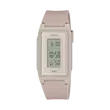 ساعت مچی دیجیتال کاسیو مدل «LF-10WH» | فوق‌سبک، بند رزینی زیست‌پایه | LED کهربایی و تقویم کامل