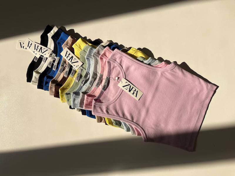 تاپ بیسیک zara