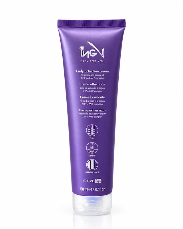 کرم مو مخصوص موهای فر و موج‌دار Curly Cream ING Professional