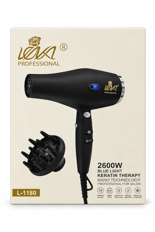 سشوار حرفه ای سالنی 2600 وات لنکا مدل L-1180