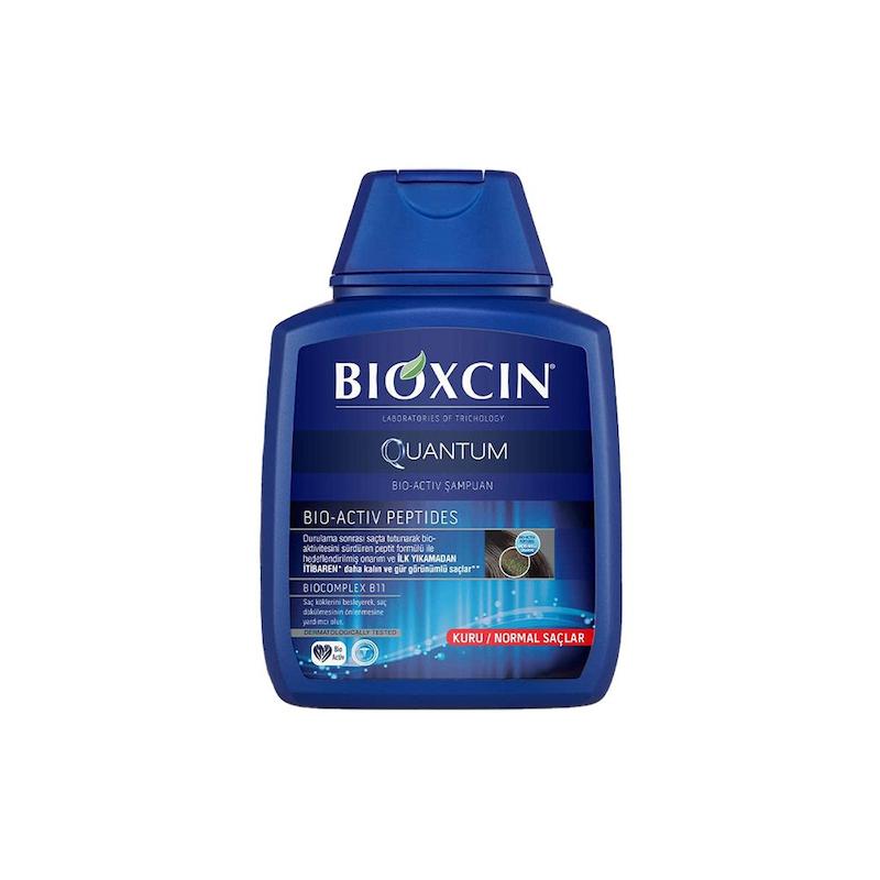شامپو ضد ریزش Bioxcin مدل کوانتوم مخصوص موهای چرب 300 میل