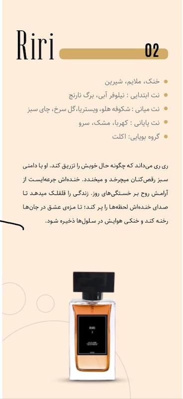 ادکلن لالالند 30میل (02 - ری ری)(اکلت) Riri perfume