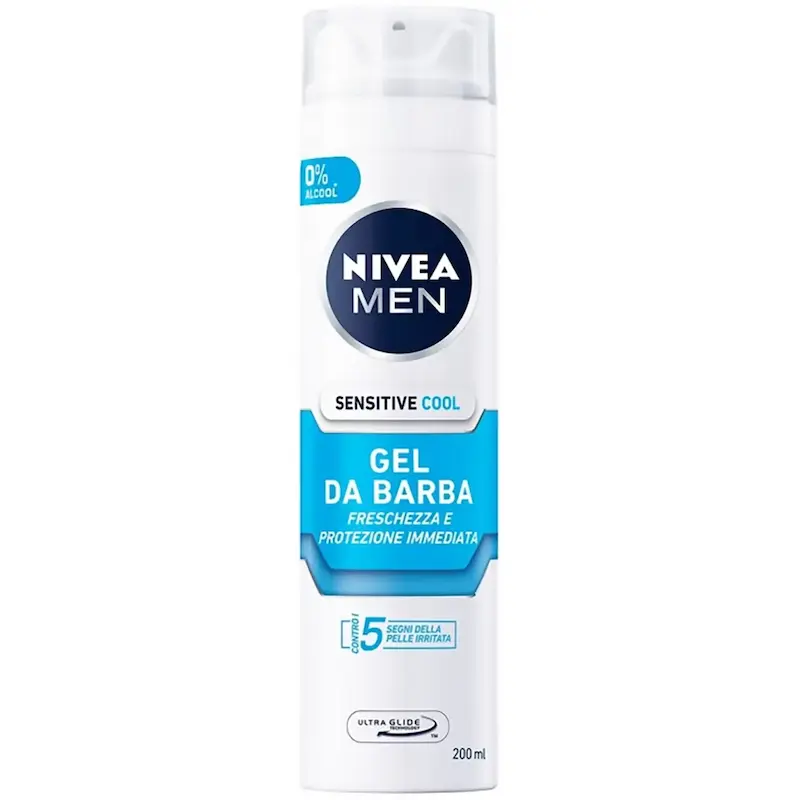 ژل اصلاح نیوآ مدل DA BARBA Cool حجم 200 میلی لیتر