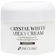 کرم روشن‌کننده و شفاف‌کننده Crystal White Milky Cream مناسب انواع پوست 3W Clinic حجم 50ml