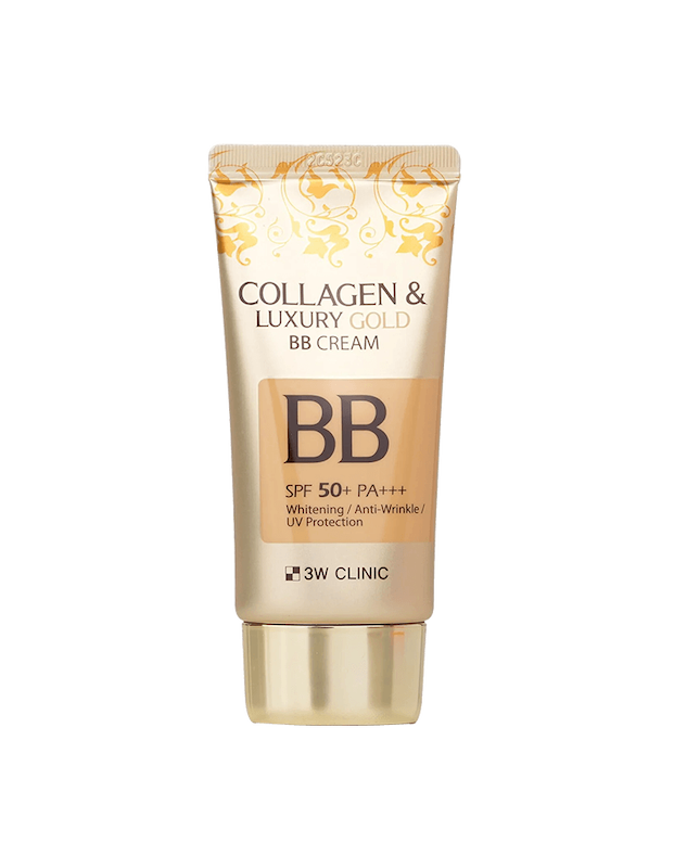 بی‌ بی کرم طلا و کلاژن تری دبلیو کلینیک +++3W Clinic SPF50+PA