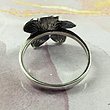 انگشتر نقره زنانه سلین کالا مدل گل کد 15294888
