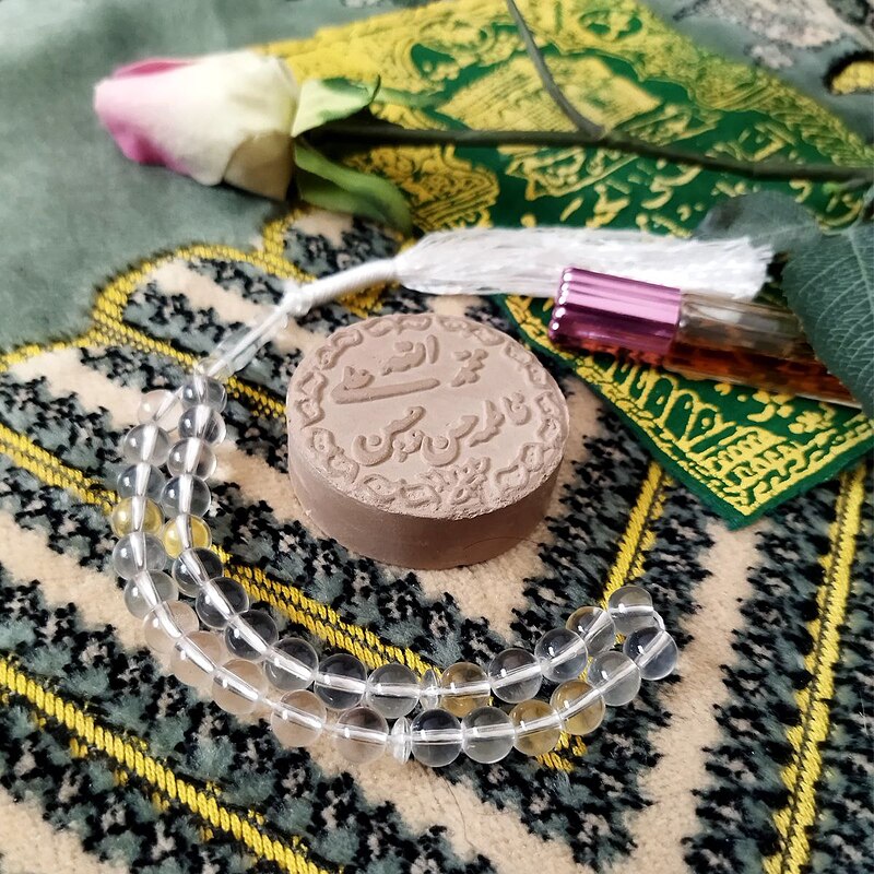 تسبیح دُر ۳۳ دانه سایز ۸ میل