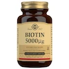 بیوتین ۵۰۰۰ میکروگرم گیاهی سولگار Solgar Biotin 5000 mcg Vegetable Capsules – 50Capsules