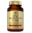 زینک پیکولینات ۱۵ میلی‌گرم سولگار Solgar Zinc Picolinate 15mg – 100 Vegetable Capsules