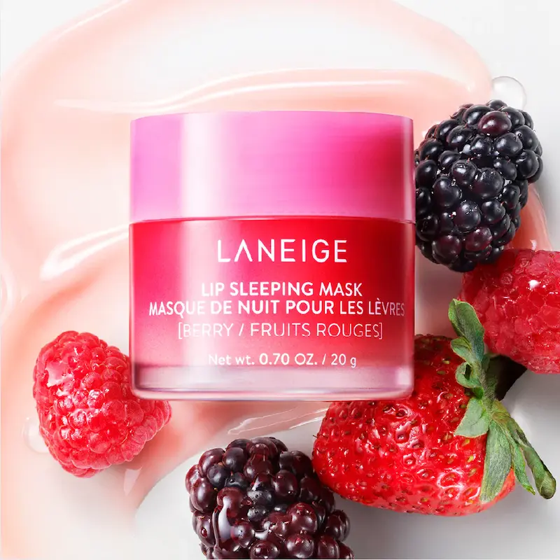 ماسک شب لب لانیژ طعم های مختلف LANEIGE Lip Sleeping Mask20g