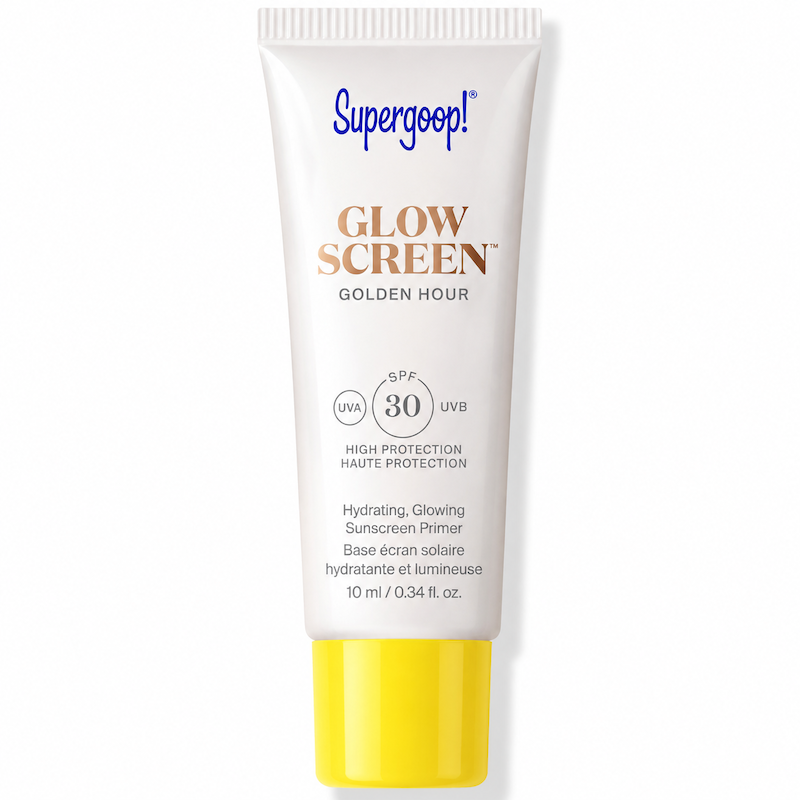 ضدآفتاب درخشان و پرایمر سوپرگوپ Supergoop! Glowscreen Golden Hour SPF 30 حجم ۱۰ میلی‌لیتر
