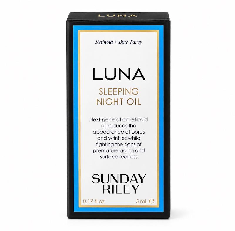 Dobord روغن شب رتینوئید ساندی رایلی Sunday Riley Luna Sleeping Night Oil حجم ۵ میلی‌لیتر