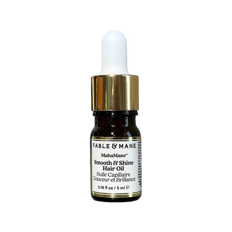 Dobord روغن نرم‌کننده و درخشان‌کننده مو فابل اند مین ۵ میلی‌لیتر – Fable & Mane MahaMane™ Smooth & Shine Hair Oil