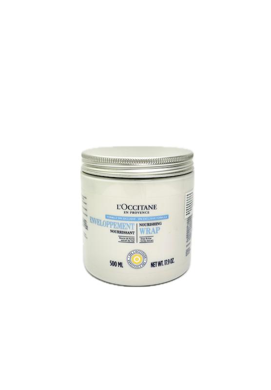 ماسک بدن  آبرسان و روشن کننده ۵۰۰ میل لوکسیتان Loccitane wrap body mask