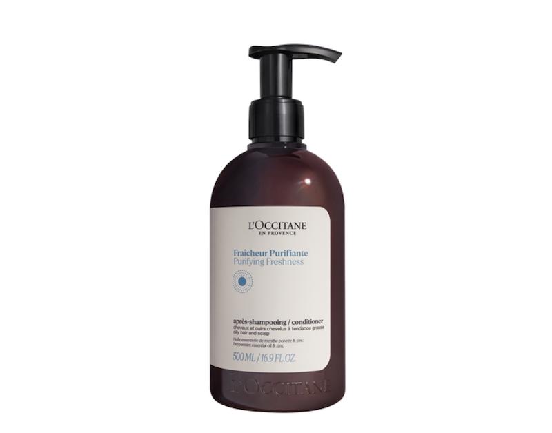 نرم کننده ۵۰۰ میل موی چرب لوکسیتان Purifying Freshness از برند L’Occitane 