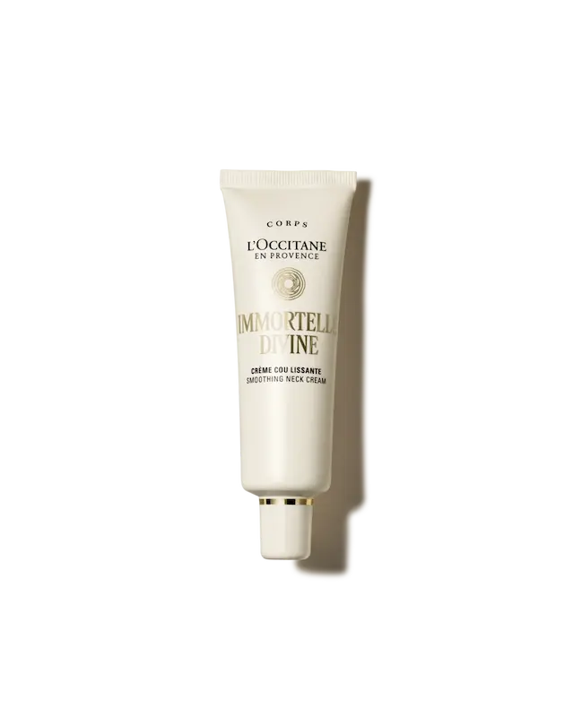 کرم گردن ضدچروک و لیفتینگ لوکسیتان مدل Immortelle Divine Smoothing Neck Cream
