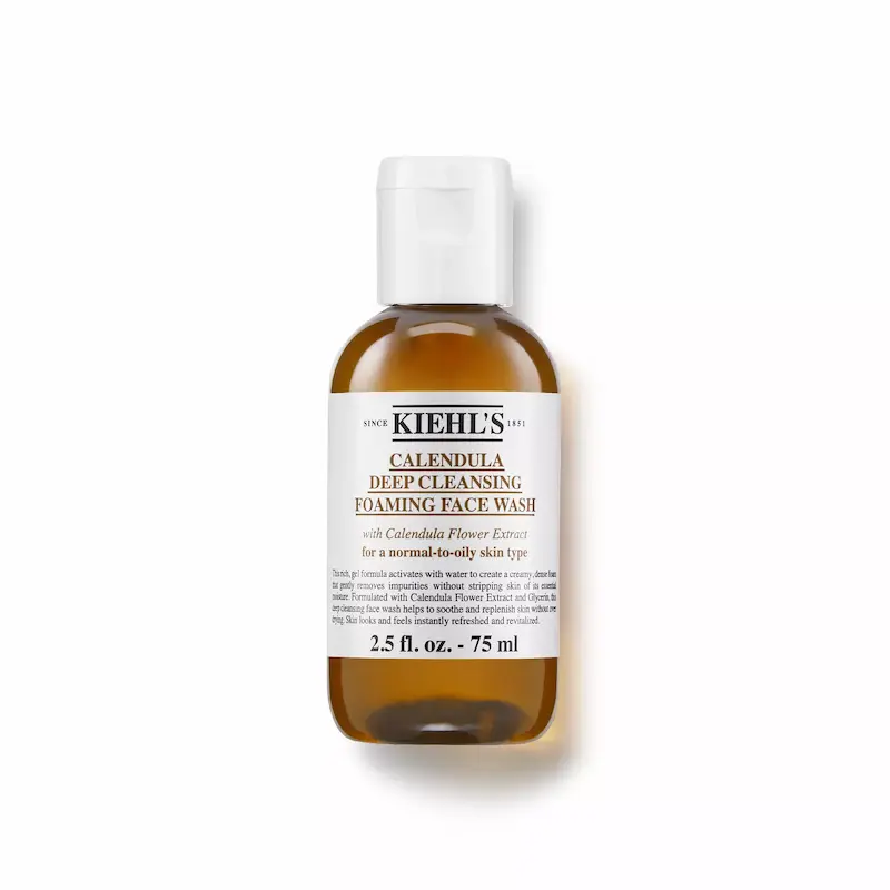 شوینده فومی پاک‌کننده عمیق صورت کیلز مدل Calendula Deep Cleansing Foaming Face Wash