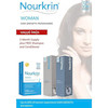 قرص تقویت مو  خانمها Nourkrin Woman 180 Tablets همراه با شامپو و نرم‌کننده 