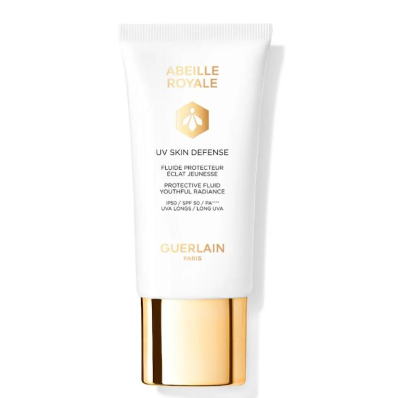 ضدآفتاب گرلن  Guerlain Abeille Royale UV Skin Defense Protective Fluid Youthful Radiance SPF50 / PA++++ 