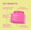 ماسک صورت روشن‌کننده و آبرسان - BYOMA Bio-Collagen Radiance Facial Mask
