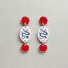 گوشواره سرامیکی blue snake