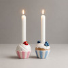 شمعدان سرامیکی cup cake