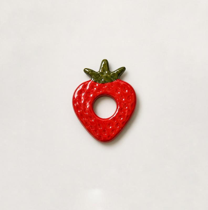 هولدر سرامیکی عینک strawberries 