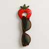 هولدر سرامیکی عینک strawberries 