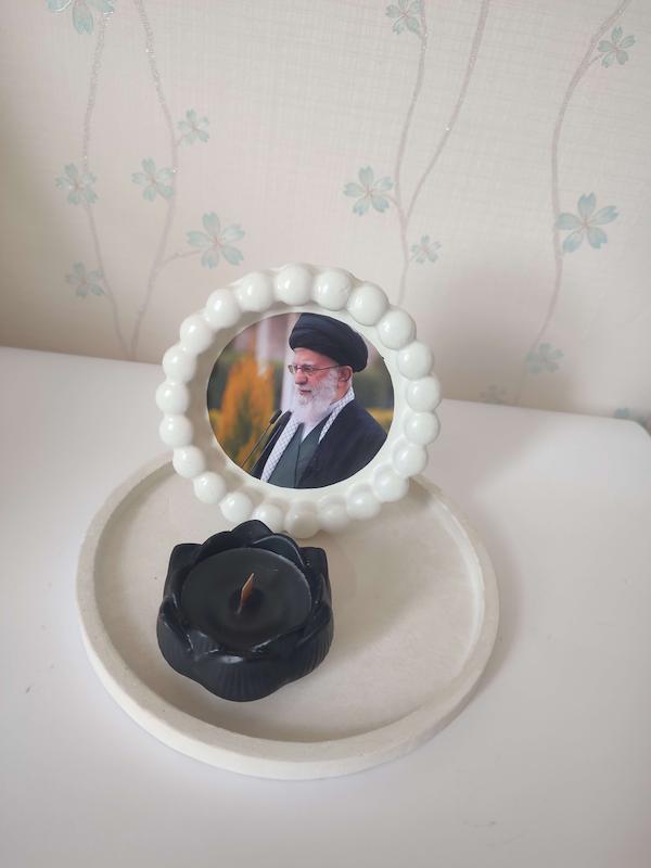 ست قاب عکس و شمع