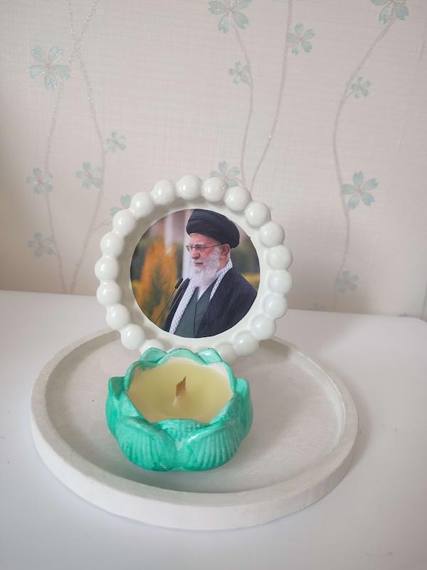 ست قاب عکس و شمع
