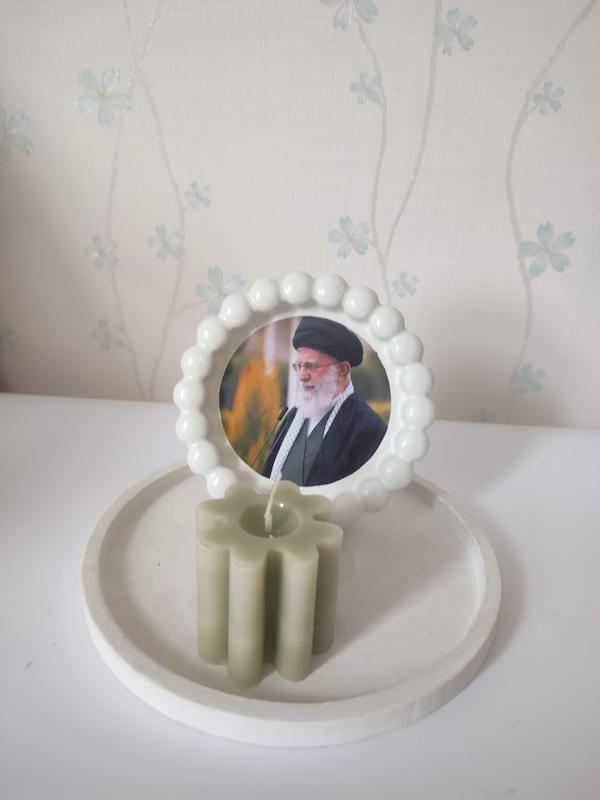 ست قاب عکس و شمع