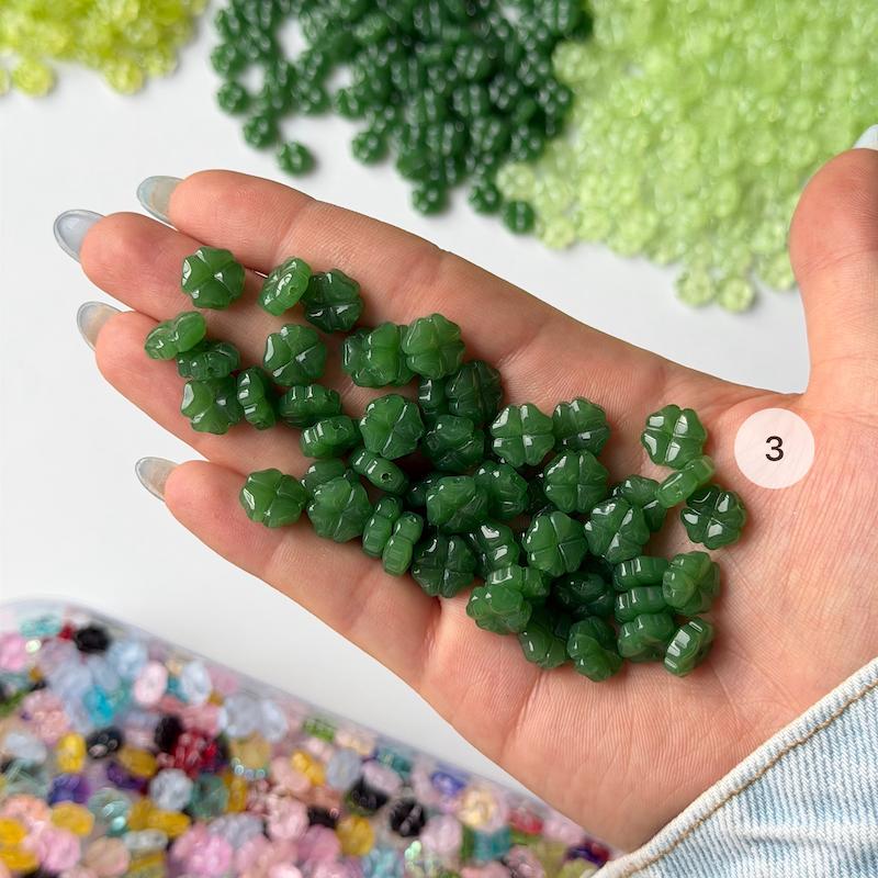 مهره کریستالی شبدر🍀