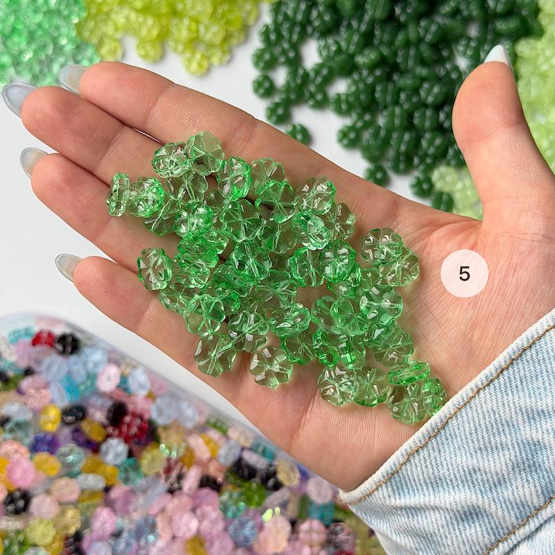 مهره کریستالی شبدر🍀
