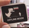 استیکر  ایران آفلاین  