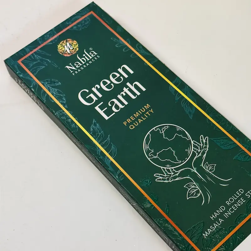  تصویر از نزدیک عود زمین سبز ( گرین ارث ) نابیلا