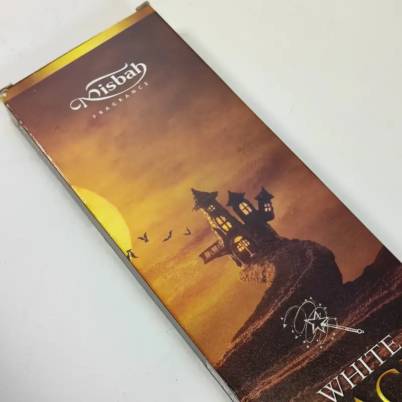 تصویر از نزدیک عود وایت مجیک مصباح