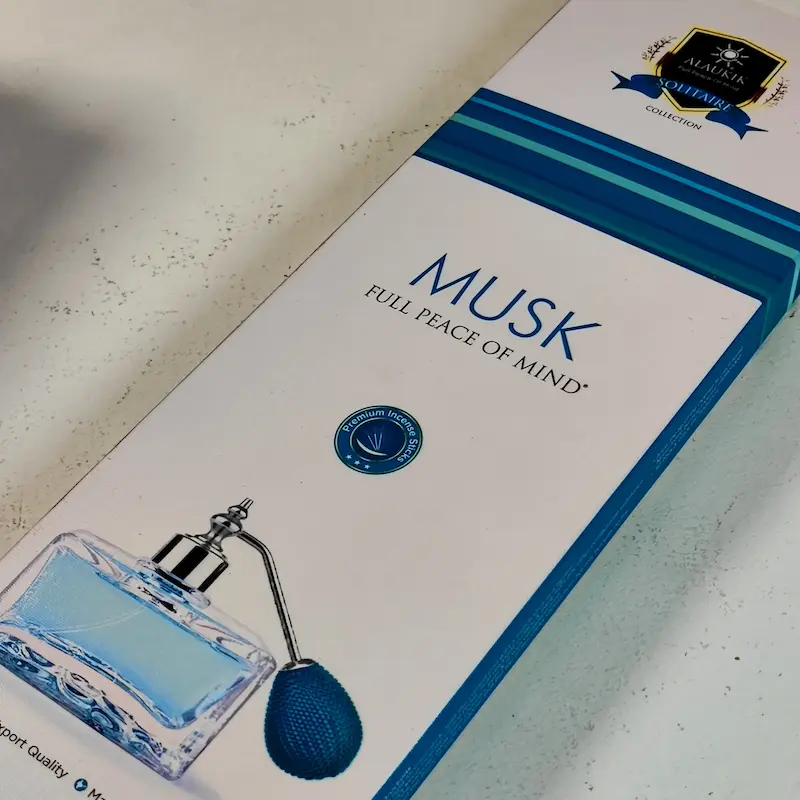عود مشک ( ماسک ) آلاکیک ۹۰ گرمی ( Alaukik Musk Incense 90 gr )