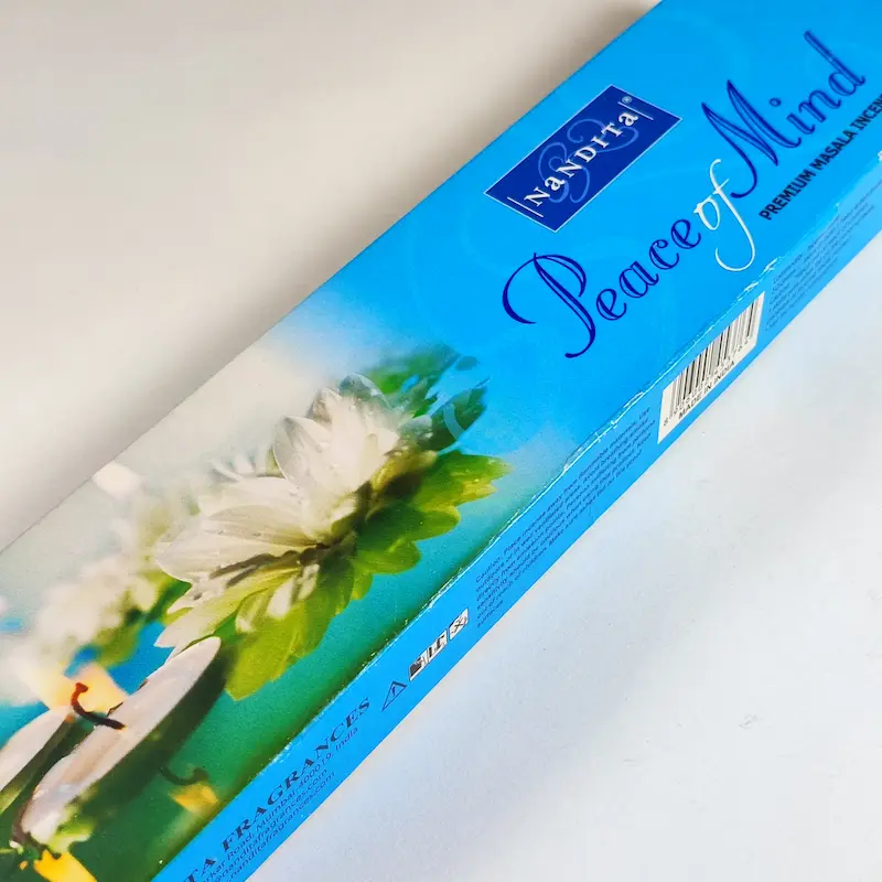 عود پیس او مایند (آرامش ذهن )  ناندیتا ۵۰ گرمی ( Nandita Peace Of Mind Incense 50 gr )