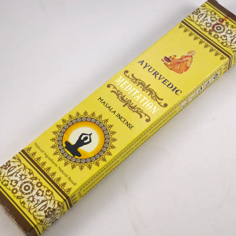 تصویر از نزدیک عود مدیتیشن ( مراقبه ) آیورودیک ۲۰ گرمی