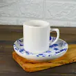 کاپ قهوه اسپرسو گلدار