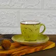 کاپ اسپرسو طرح گانچو سبز