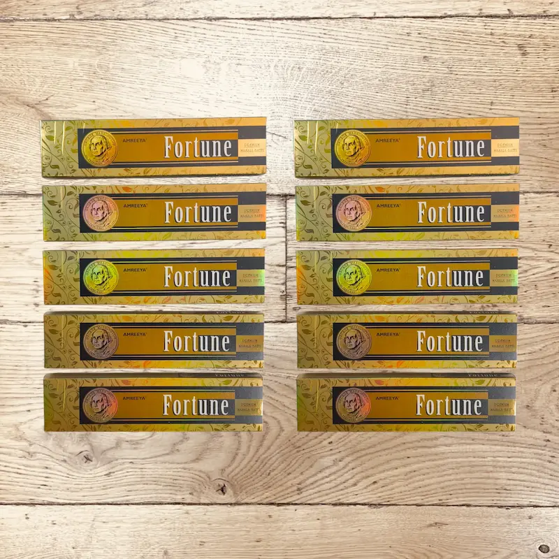 عود فورچون آمریا ۱۰ عددی ( Amreeya Fortune Incense Pack of 10 )