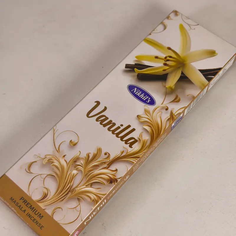 عود وانیل نخیل ۵۰ گرمی ( Nikhil Vanilla Incense 50 gr )