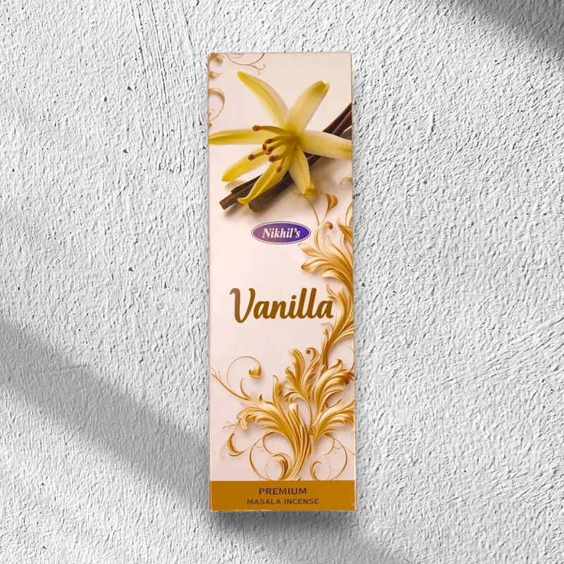 عود وانیل نخیل ۵۰ گرمی ( Nikhil Vanilla Incense 50 gr )