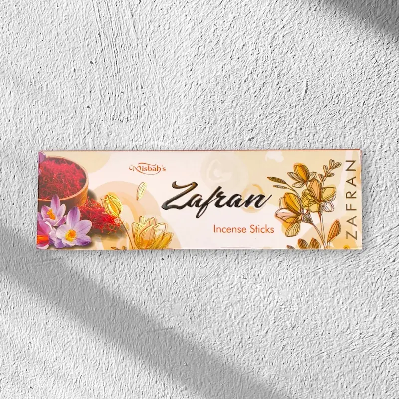 عود زعفران مصباح ۵۰ گرمی