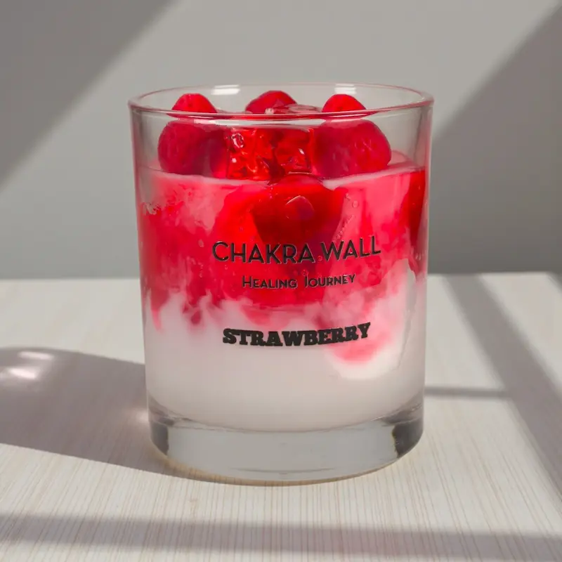 شمع معطر آیس مدل Strawberry Latte