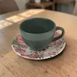 فنجان و نعلبکی لاته خوری لکسی