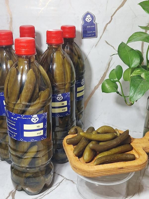 خیارشور ترد/خانگی😋 