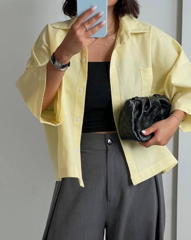  ⁨ ⁨ اورشرت باکسی چمان 🤍🎀🍋